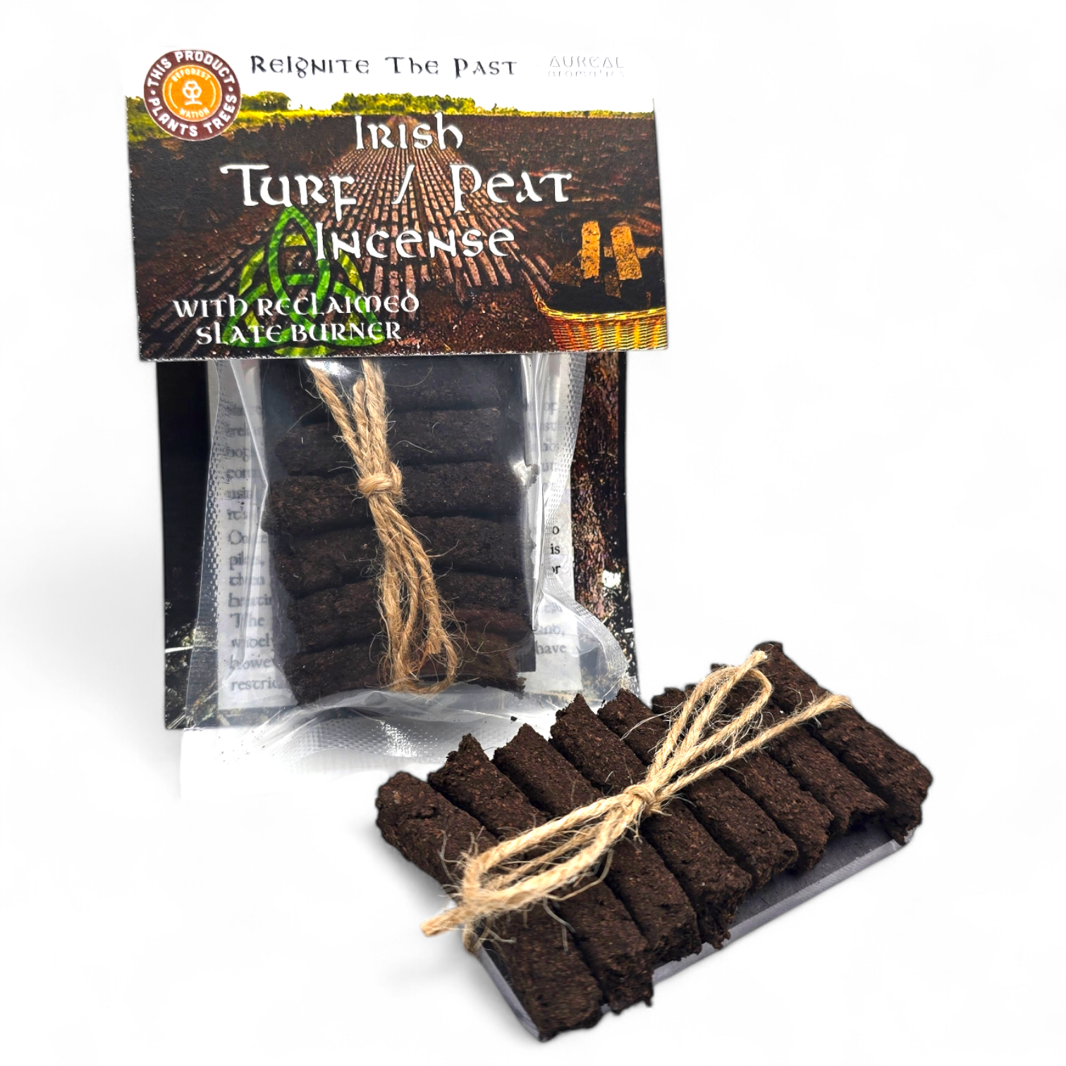 Irish Turf / Peat Incense Set - The smell of Ancient Ireland