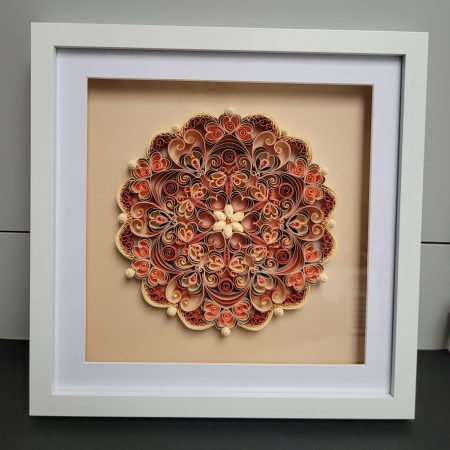 Mandala (16.5cm) - Paper Quilling Art