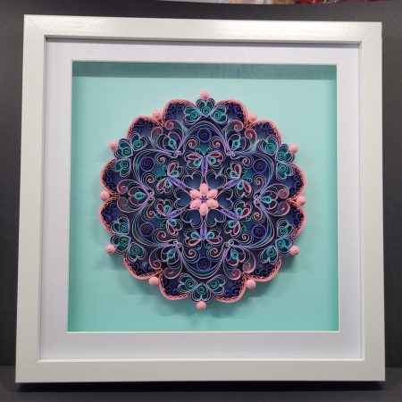 Mandala (16.5cm) - Paper Quilling Art