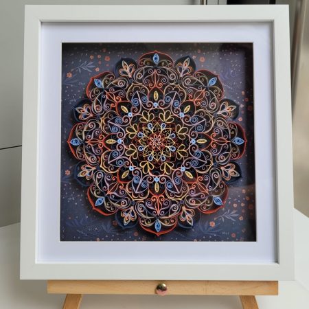 Mandala (18.5cm) - Paper Quilling Art