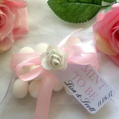 FULLY ASSEMBLED Personalised Wedding Favour, Mint to be Wedding Favour, Wedding Mints