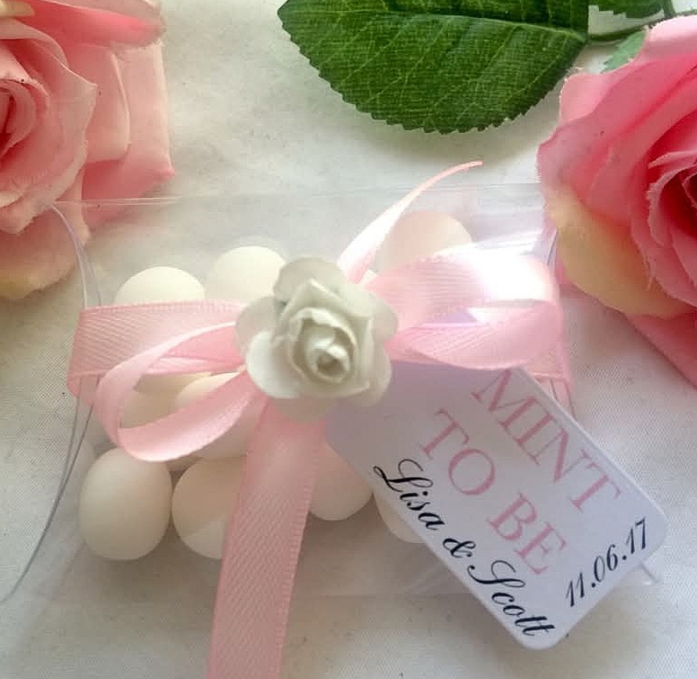 FULLY ASSEMBLED Personalised Wedding Favour, Mint to be Wedding Favour, Wedding Mints