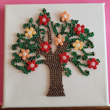 Diamond Art Tree Canvas