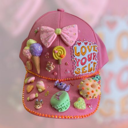 Unique Hand Embellished Childs Cap