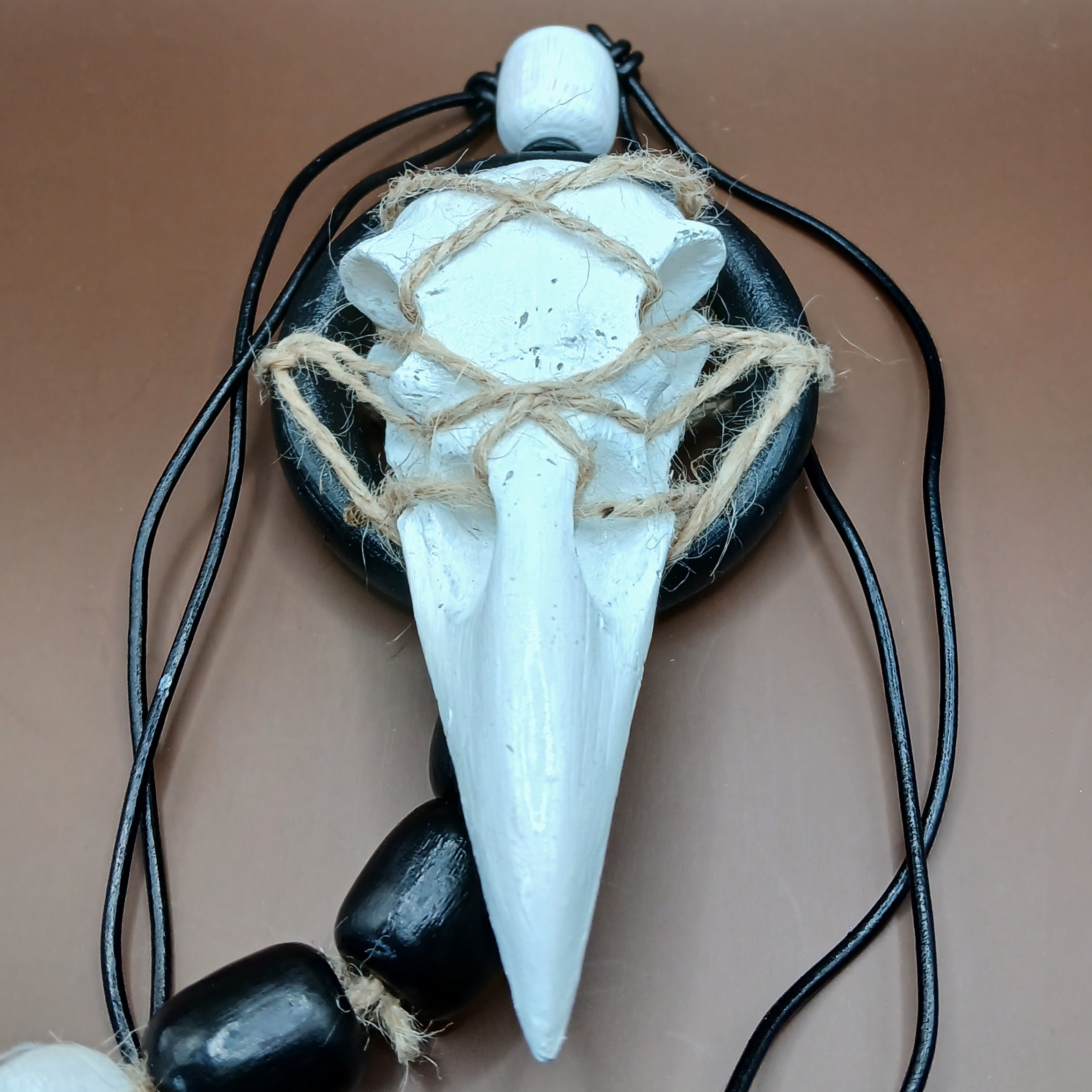 Arcane Artefacts: Healer's Talisman - Caladrius | Skull, Talon | LARP, cosplay, theatre - Image 3
