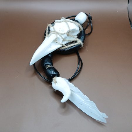 Arcane Artefacts: Healer's Talisman - Caladrius | Skull, Talon | LARP, cosplay, theatre