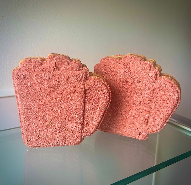 Hot Chocolate Scented handmade Bath Bomb