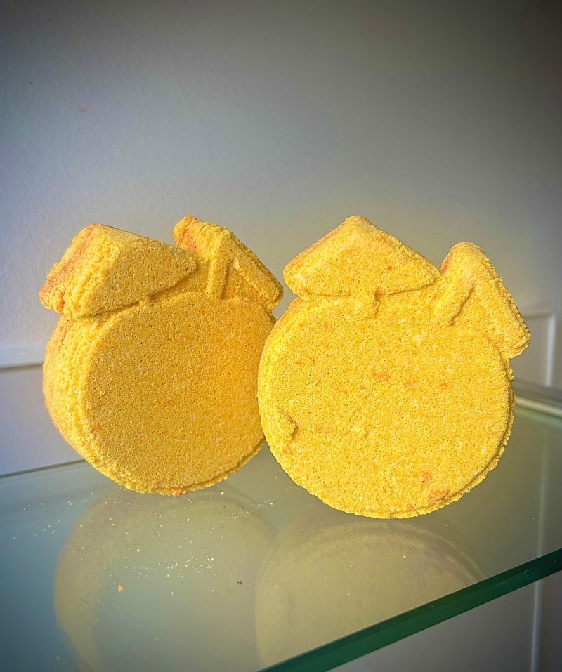 Coconut Scented Handmade Bath Bomb