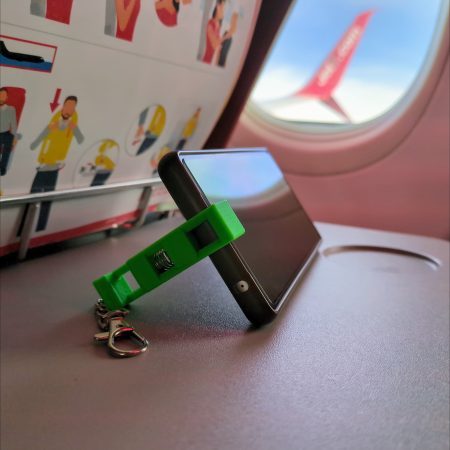 Phone Holder, Keychain, 3D Printed, Multiple Colours