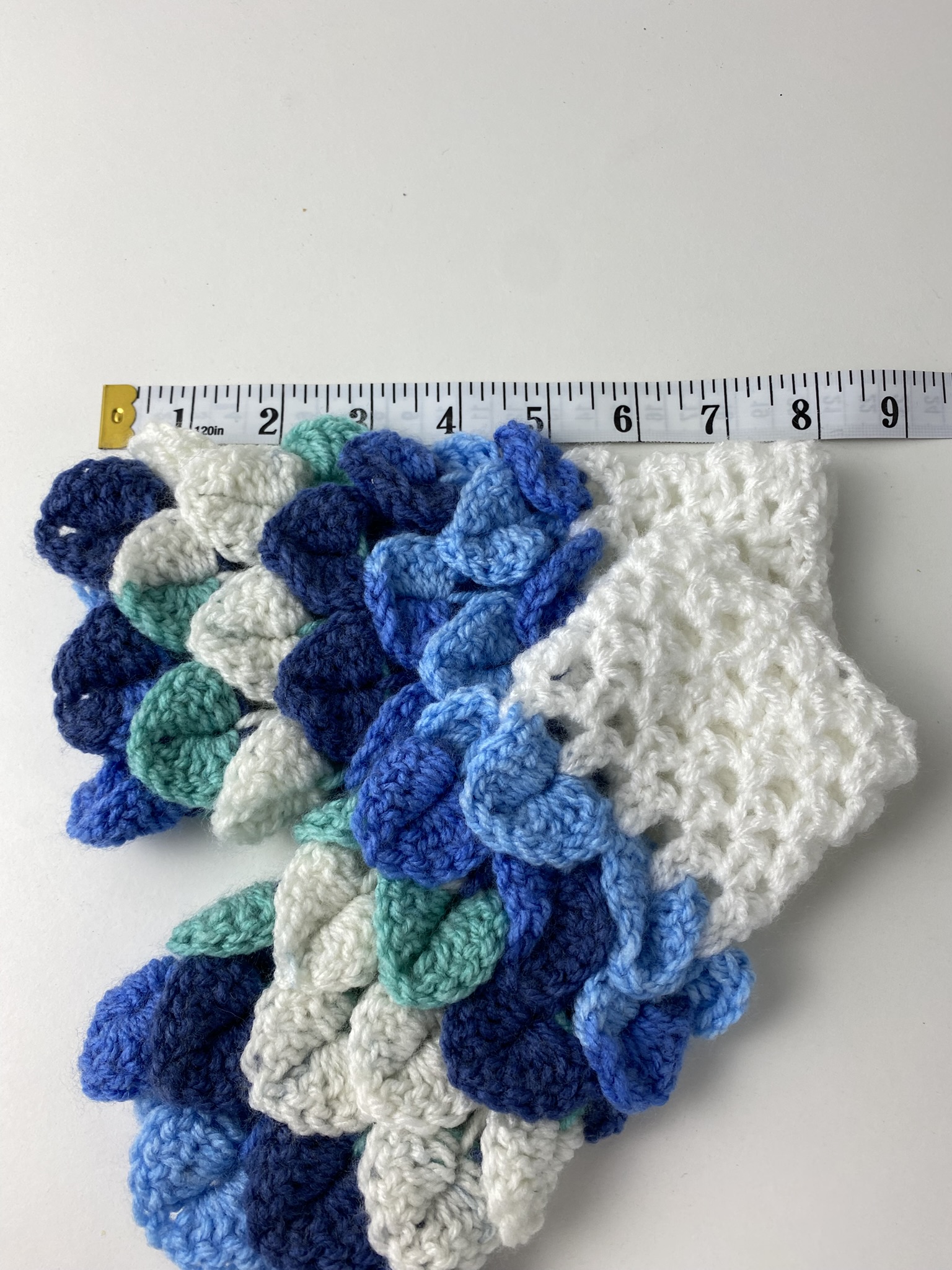 Handmade crocheted Fingerless wrist warmer