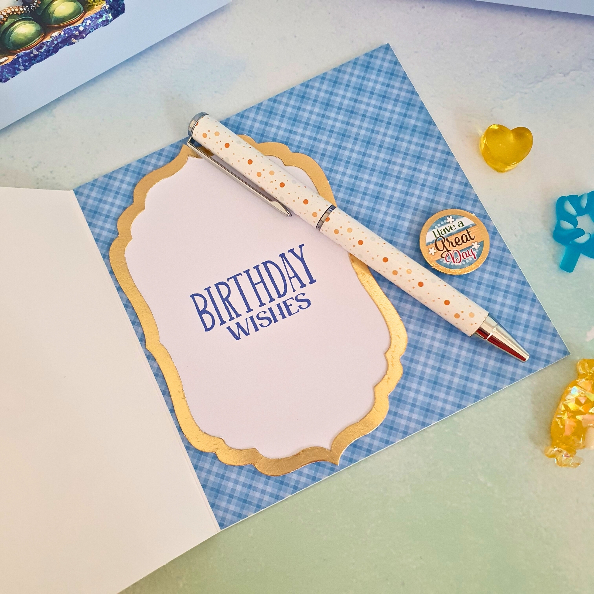 Gnome Birthday Card & Box, Decoupaged Card For A Gnome Lover, Boxed Birthday Card For Him