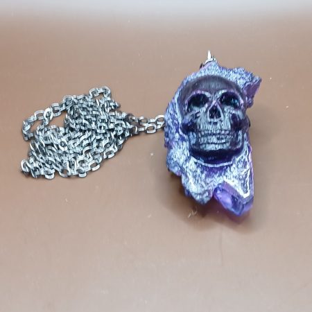 Arcane Artefacts: Spirit Shards - crystal resin pendant | UV, glow | LARP, cosplay, theatre