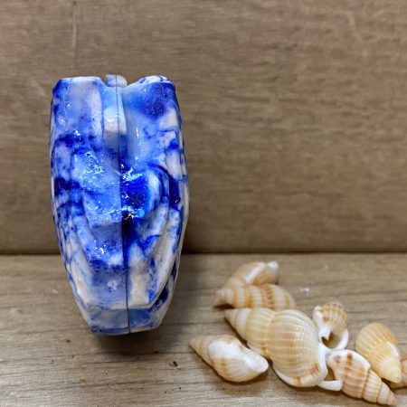 Ocean blues light, blind, fan pull