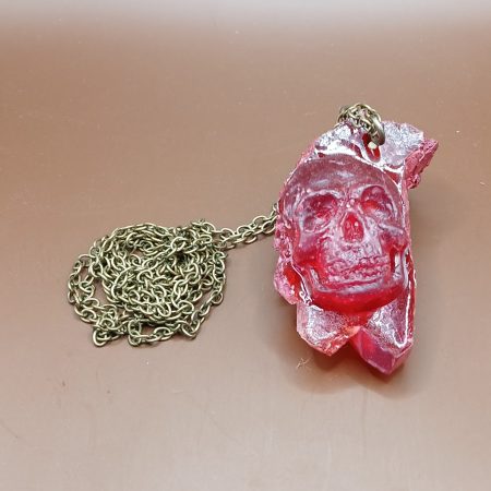 Arcane Artefacts: Spirit Shards - crystal resin pendant | UV, glow | LARP, cosplay, theatre