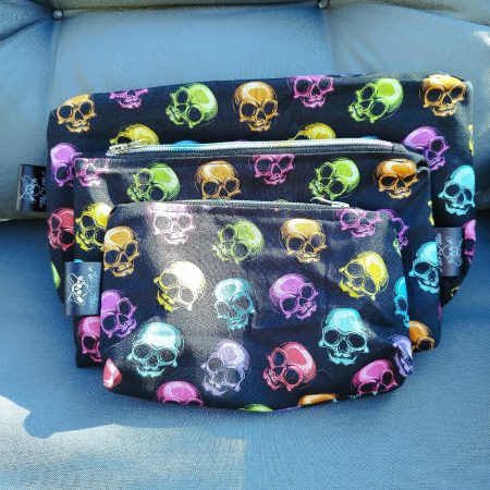Rainbow Skull Multipurpose Bag Set