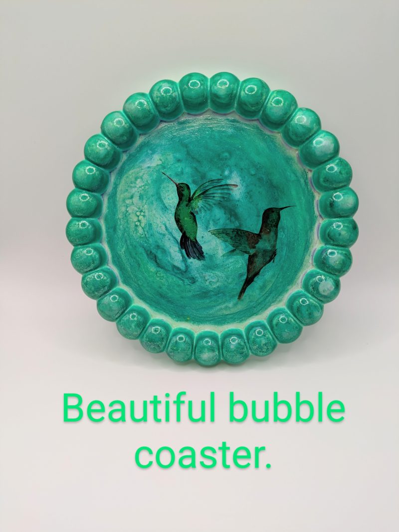 Bird design dish