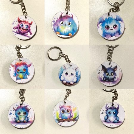 Keyring | Key chain | Cute keyrings | Monster keyrings