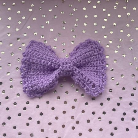 Crochet Bow Hairclip - More colours coming soon!