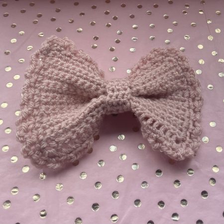 Crochet Bow Hairclip - More colours coming soon!