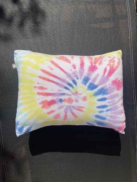 Mini pillow with removable cover ("Festival")