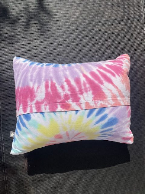 Mini pillow with removable cover ("Festival")