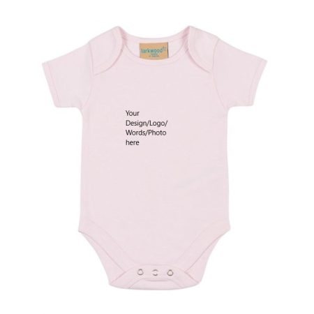 Short sleeved body suit with envelope neck opening