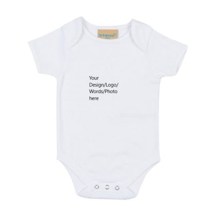 Short sleeved body suit with envelope neck opening