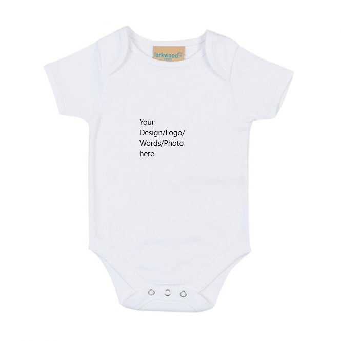 Short sleeved body suit with envelope neck opening