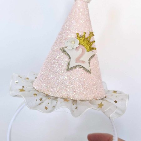 2rd Birthday Badge & Party Hat