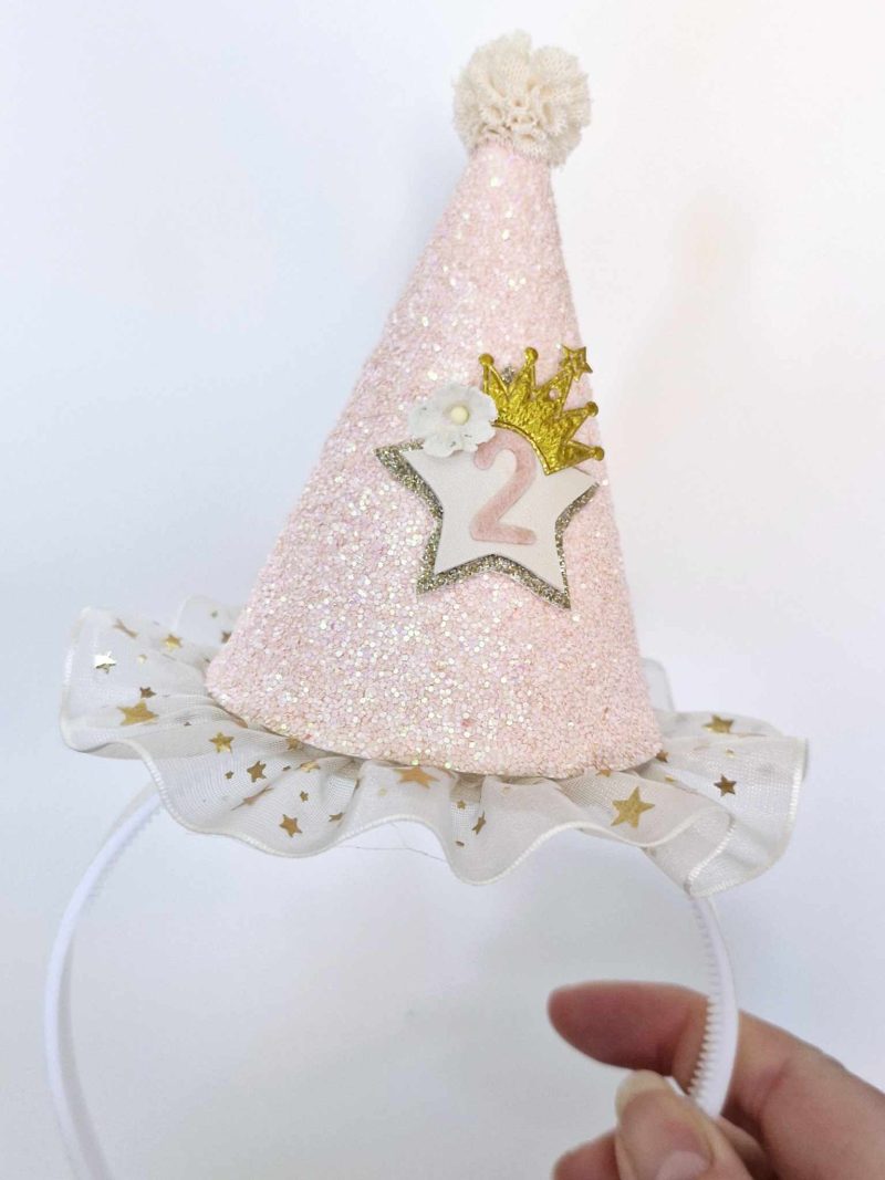 2rd Birthday Badge & Party Hat
