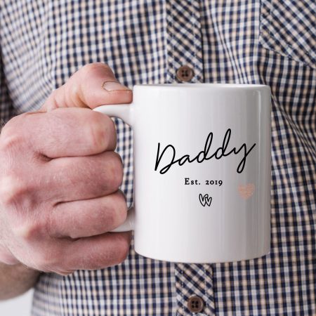 Personalised New Dad Gift, Daddy Mug Gift for Father’s Day gift, Daddy Birthday gift keepsake