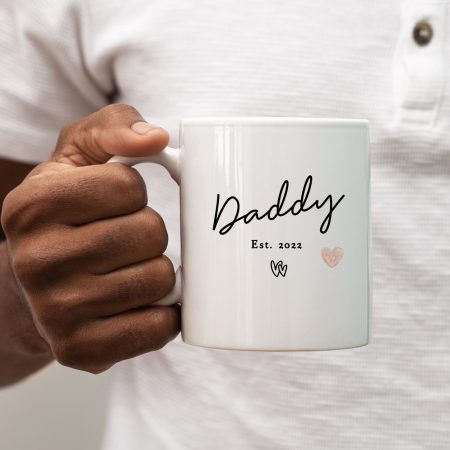 Personalised New Dad Gift, Daddy Mug Gift for Father’s Day gift, Daddy Birthday gift keepsake