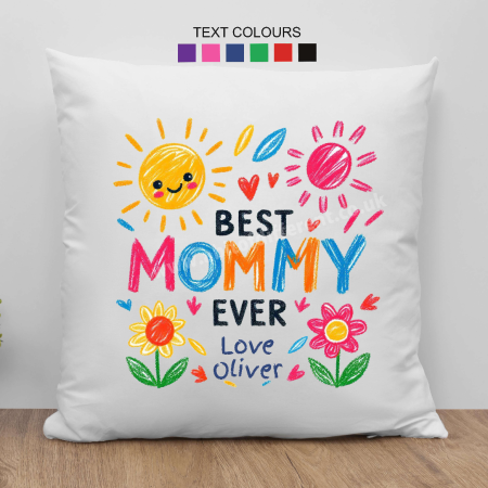 Personalised Mommy gift Cushion, Cushion for her, Custom pillow
