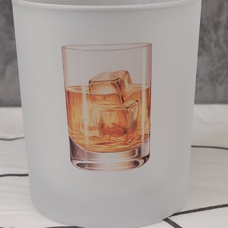 8oz (250ml) frosted Rum glass