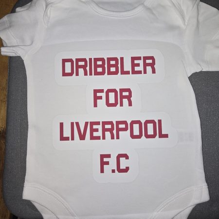 Dribbler For Liverpool FC Babygrow