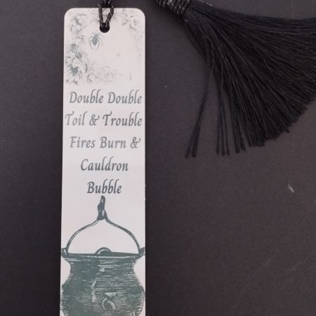 Witches Cauldron Bookmark
