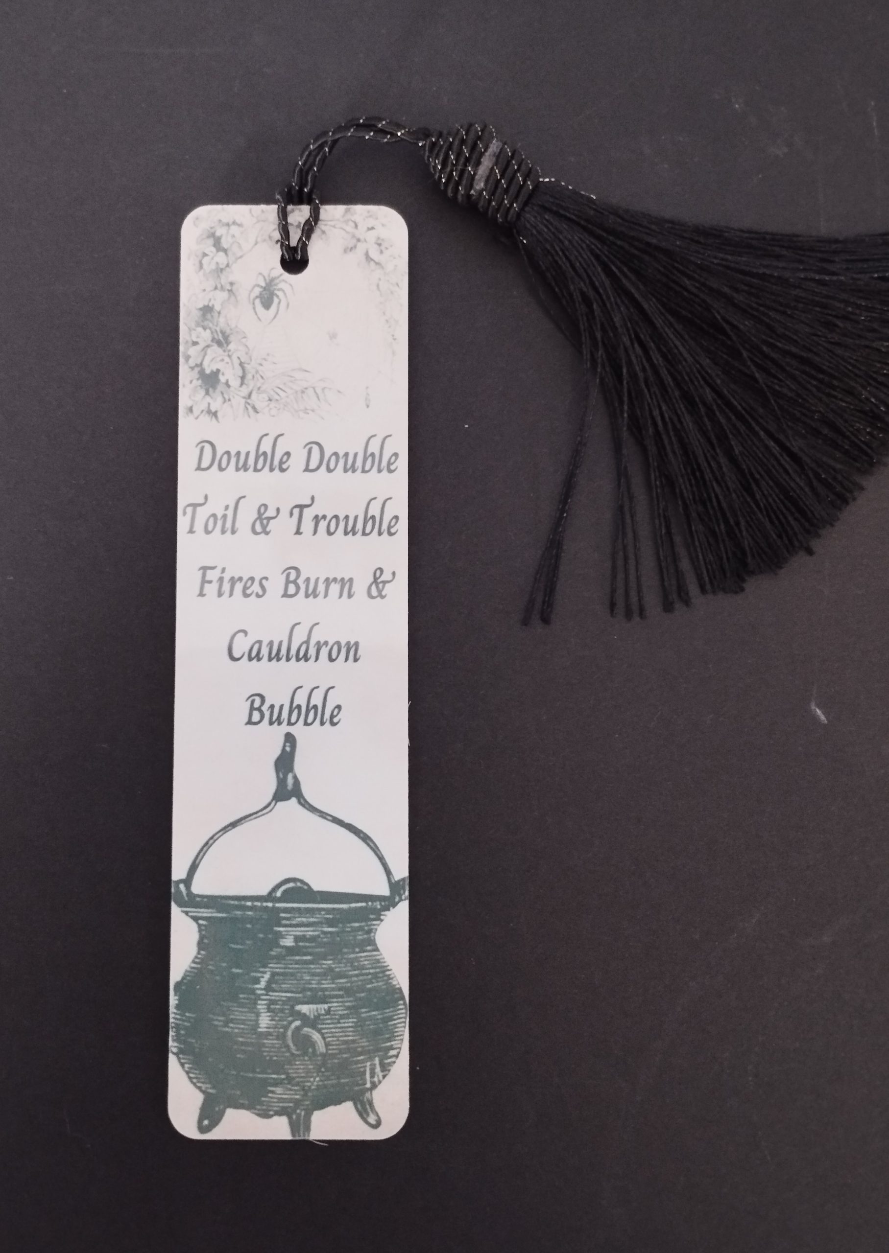 Witches Cauldron Bookmark