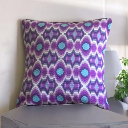 One of a kind needlepoint cushion