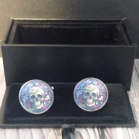 Gothic Skull Cufflinks