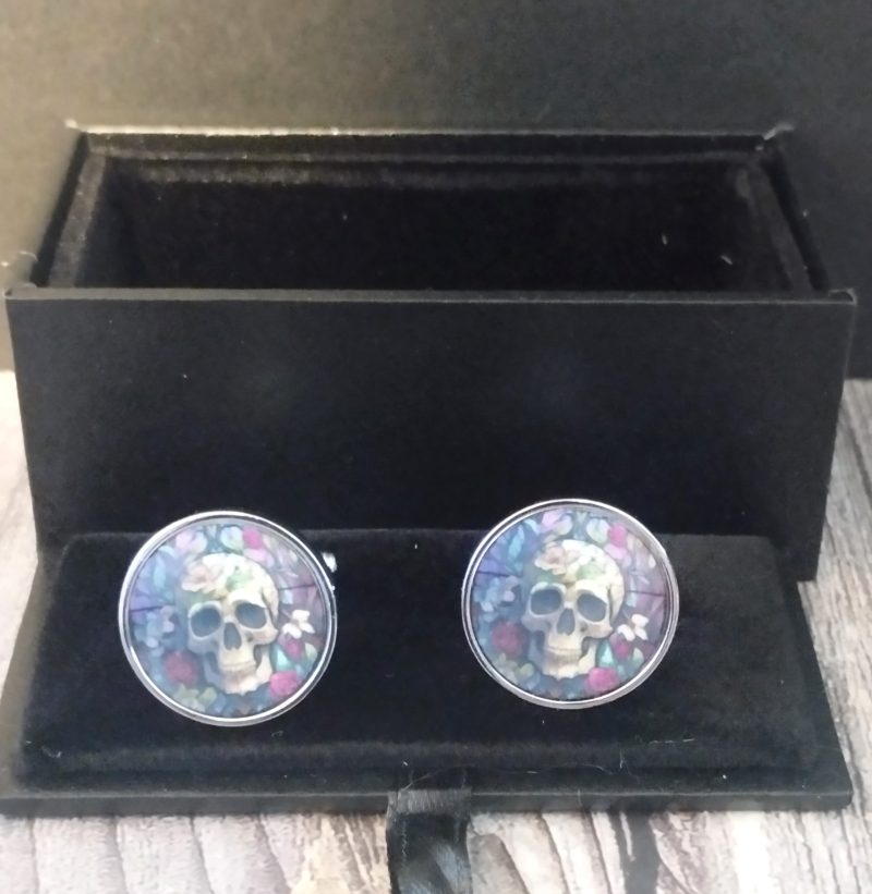Gothic Skull Cufflinks