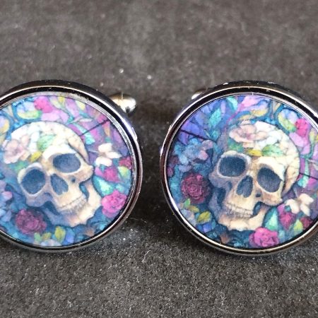 Gothic Skull Cufflinks