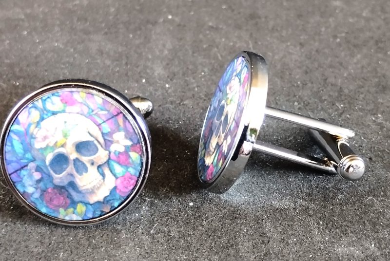 Gothic Skull Cufflinks