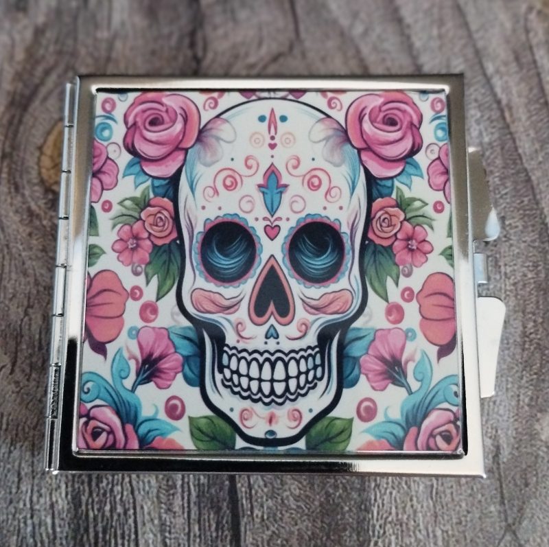 Skull Compact Mirror