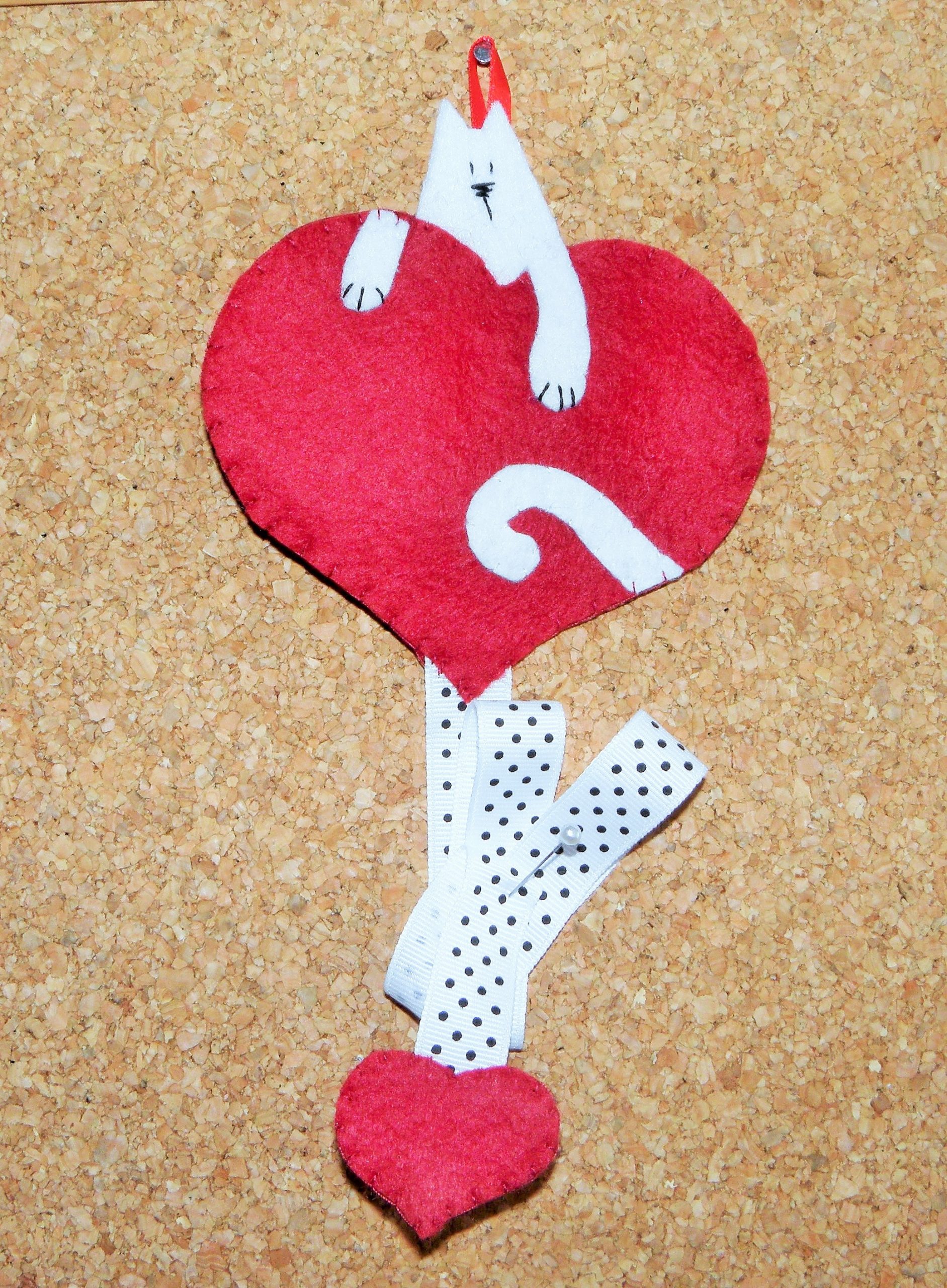 Kitty Cat Hairclip Holder