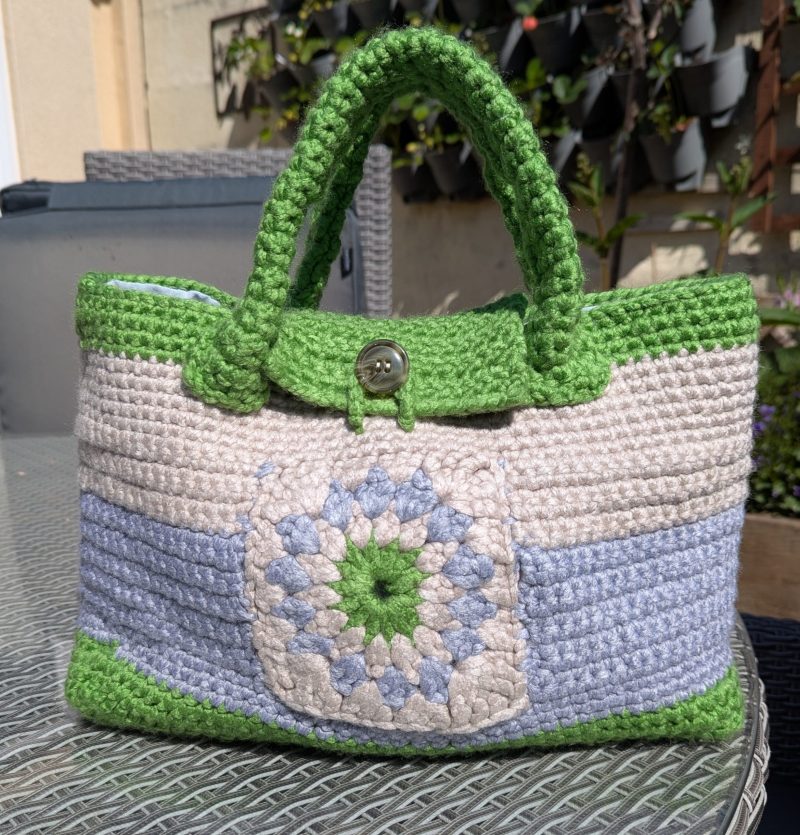 Crochet Bag Green