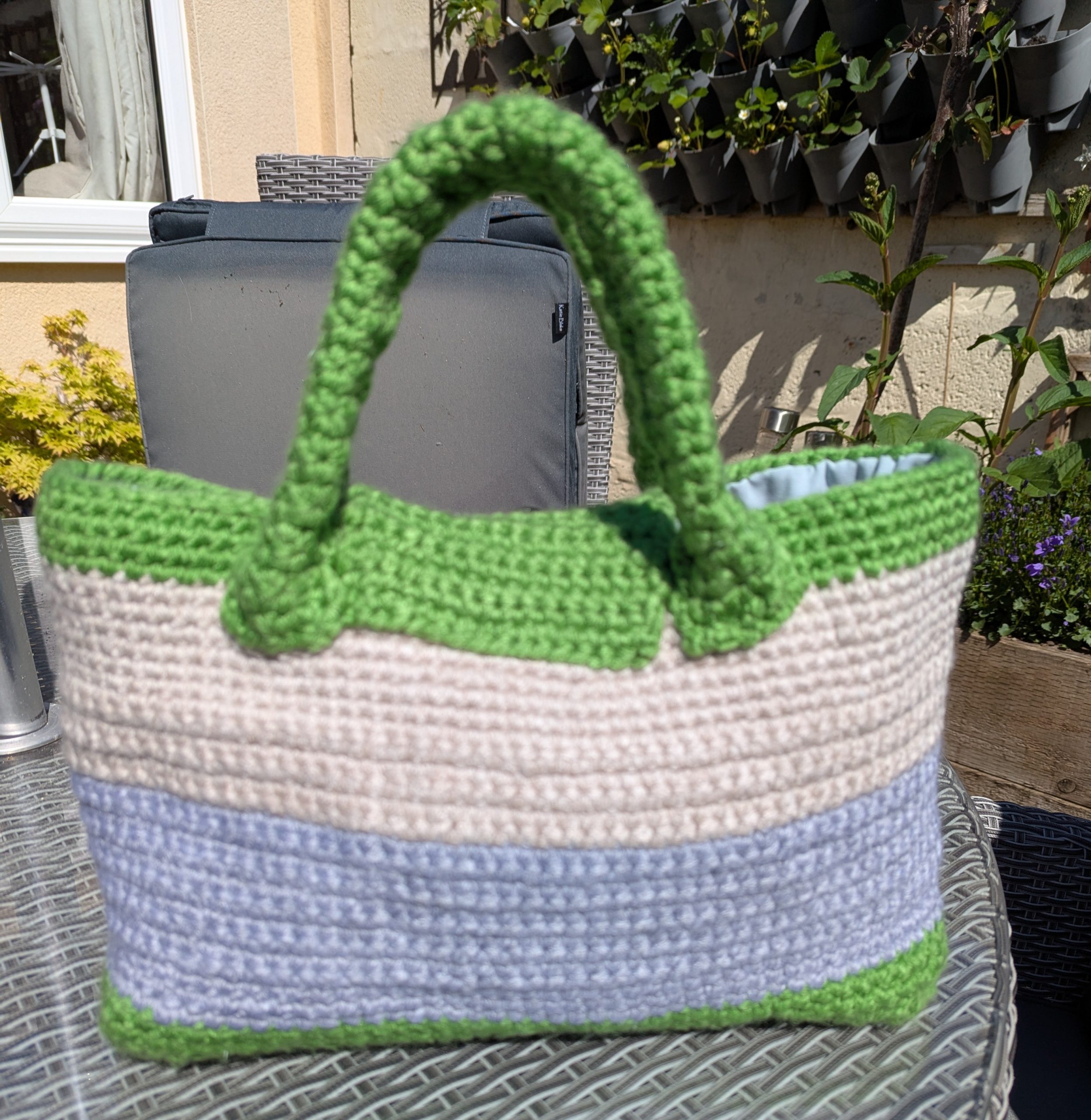 Crochet Bag Green