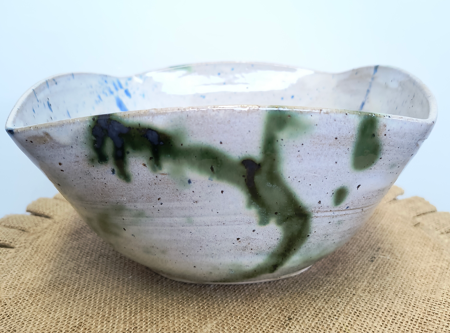 Splatter Square Bowl