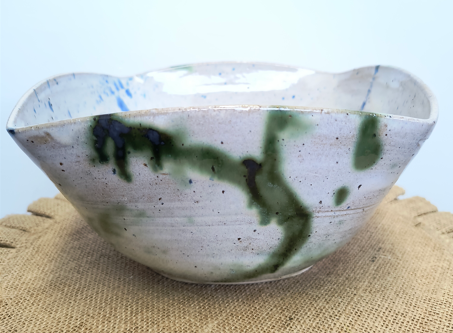 Splatter Square Bowl