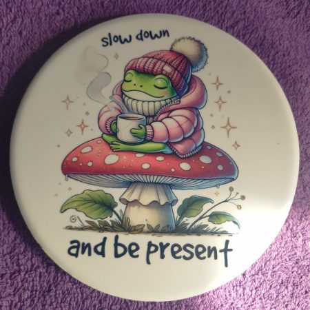 Ceramic Frog Coaster