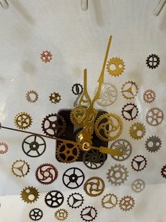 Clockwork theme wall clock